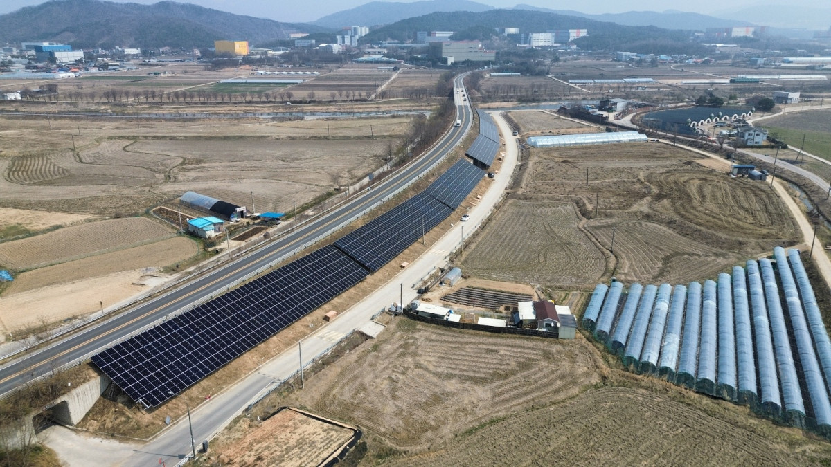 ▲지난해 경기RE100 선도사업에 선정된 백암면 근창리 일대 (용인특례시)