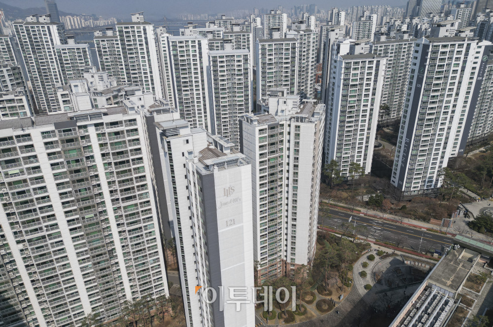 ▲서울 송파구 잠실 엘스 아파트 단지 모습. (이투데이DB)