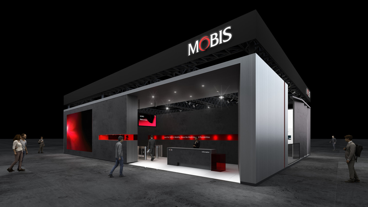 ▲현대모비스 ‘오토상하이 2025’ 전시 부스 조감도 (사진=현대모비스)