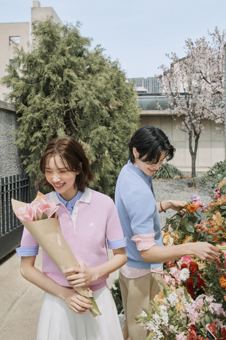 ▲빈폴 SS시즌 대표 상품 '솔솔니트' (사진제공=삼성물산 패션부문)