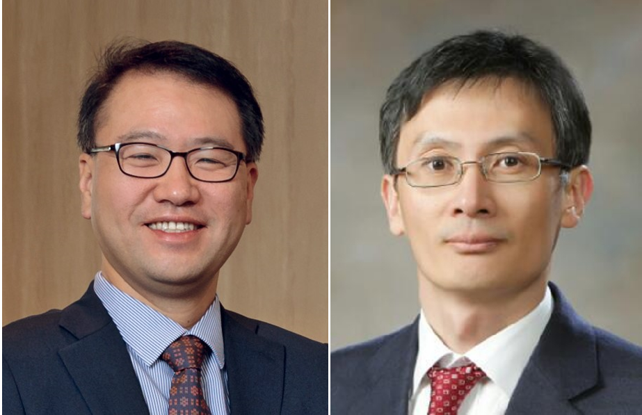 ▲유병서 기획재정부 신임 예산실장(좌), 박금철 신임 세제실장. (기획재정부)