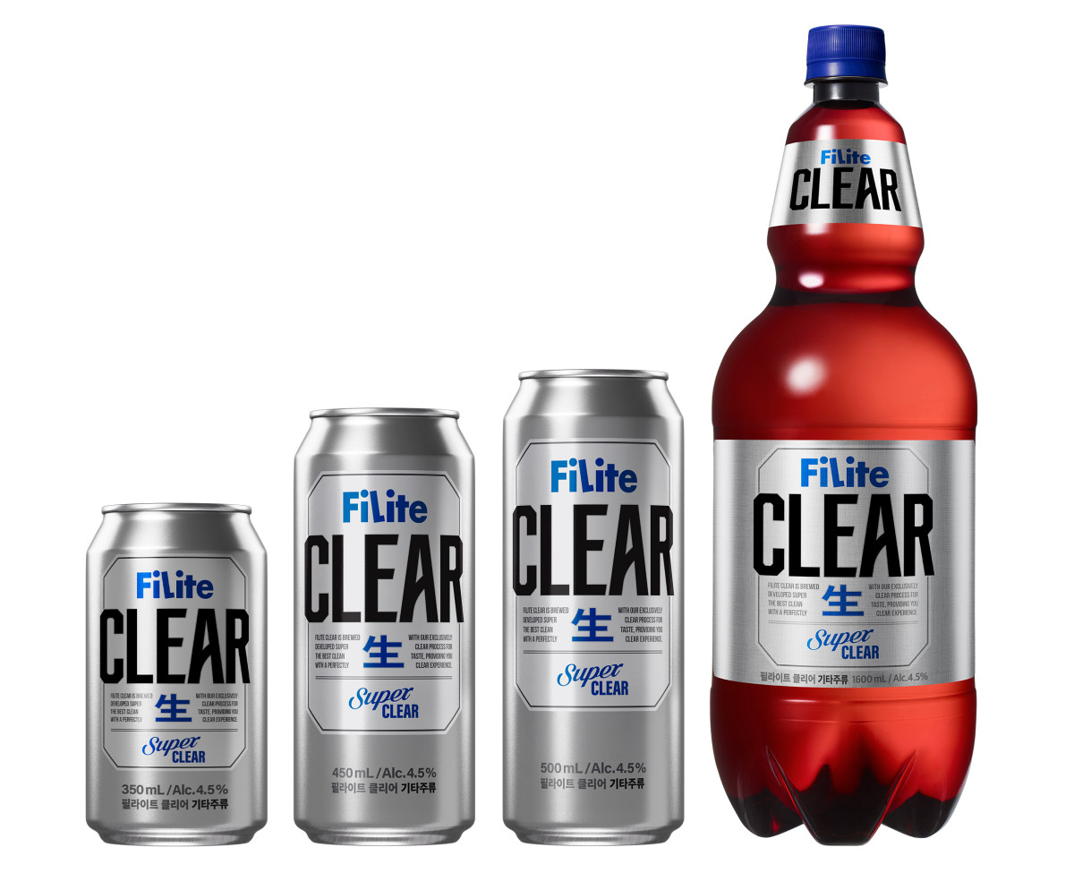▲필라이트 클리어. (사진제공=하이트진로)