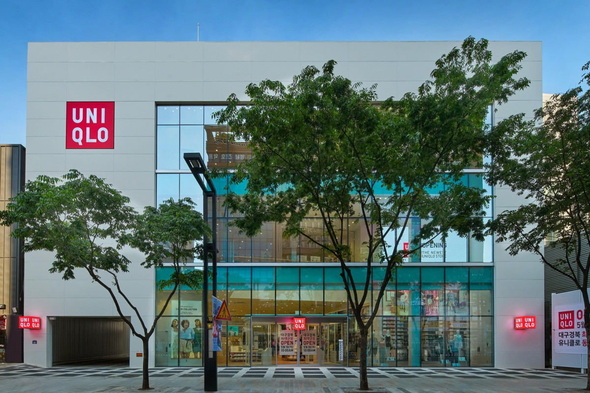 ▲5월 1일 오픈 예정인 ‘유니클로 동성로점’ 매장 외관. (사진제공=유니클로)