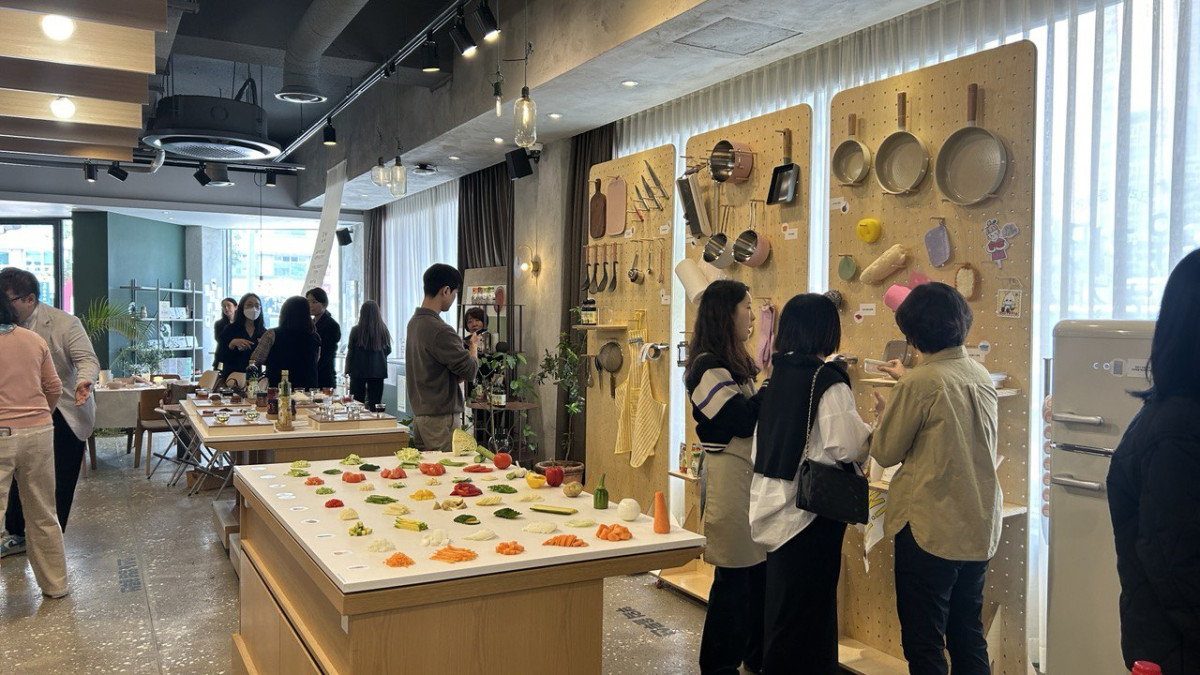 ▲서울 중구 충무로 샘표 본사에서 ‘새미네부엌X쿠첸 집밥 팝업’이 진행됐다. (사진=연희진 기자)