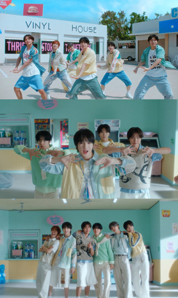 ▲'poppop' 뮤직비디오 캡처(사진제공=SM엔터테인먼트)