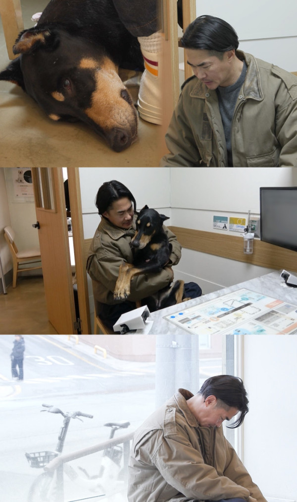 ▲'미우새' 배정남 벨(사진제공=SBS)