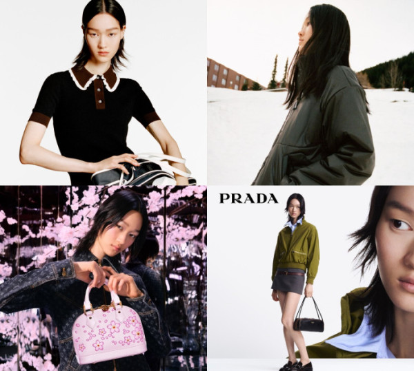 ▲클로이 오(사진 제공 = 토리버치, 자라, 루이 비통, 프라다)