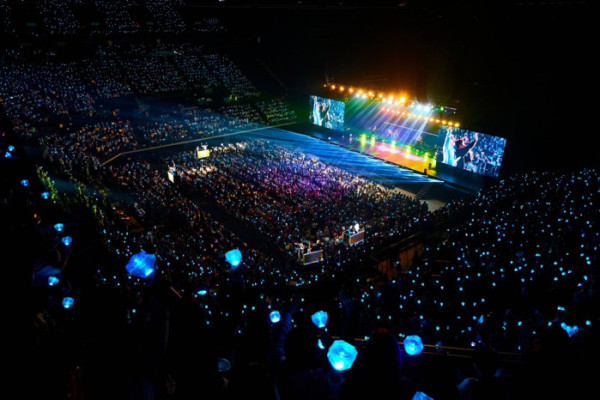 ▲일본 효고 효고 지리온 아레나 고베에서 열린 일본 팬콘서트 공연(사진제공=YG엔터테인먼트)