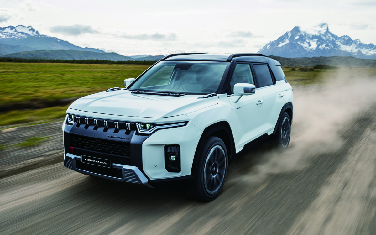 ▲KGM의 토레스 하이브리드. (사진=KGM)