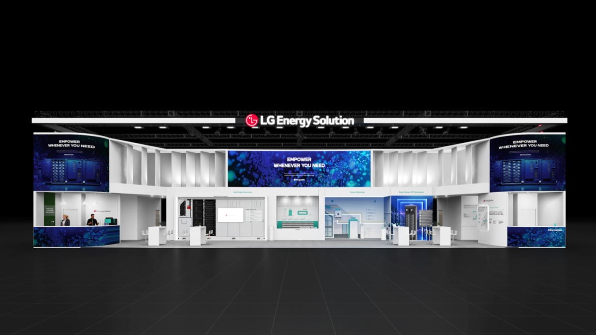 ▲인터배터리 유럽 2025 LG에너지솔루션 부스 조감도 (제공=LG에너지솔루션)