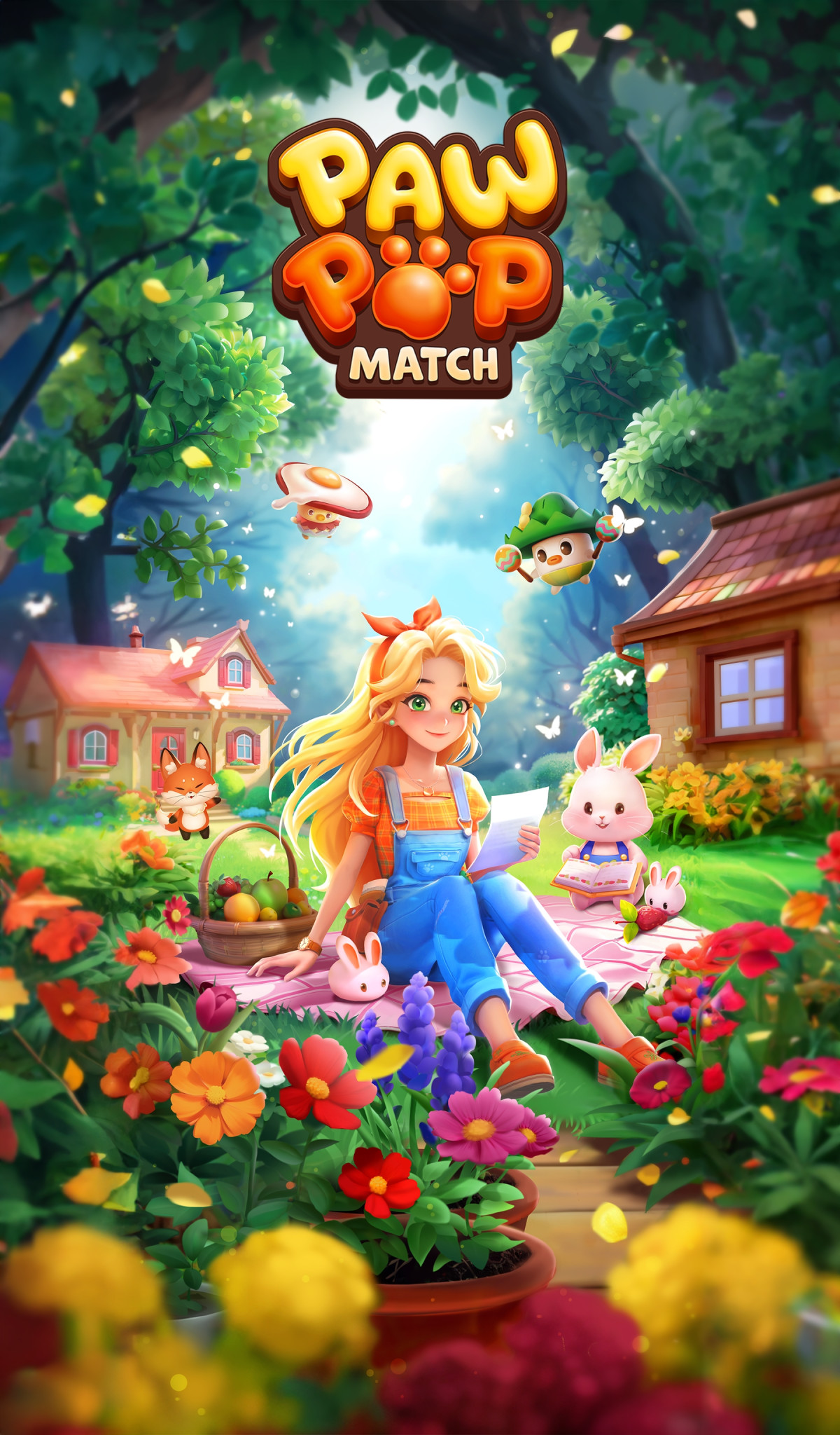 ▲파우팝 매치(가제) 이미지. (사진제공=컴투스홀딩스)