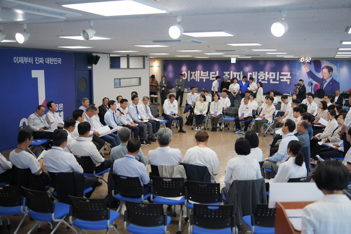 ▲더불어민주당 울산시당, 울산선거대책위원회 출범식 개최. (연합뉴스)