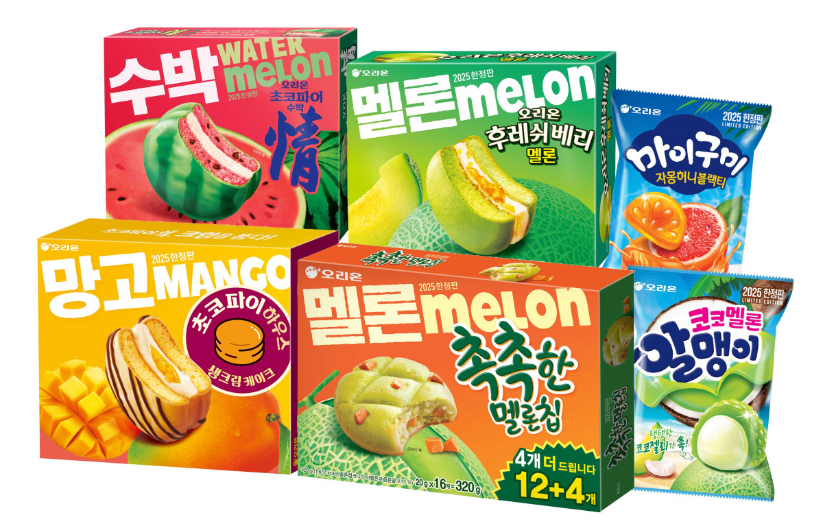 ▲오리온 한정판 제품 (사진제공=오리온)
