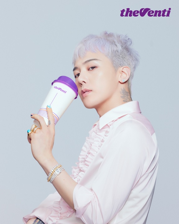 ▲더벤티 새 브랜드 모델 '지드래곤' (사진제공=더벤티)