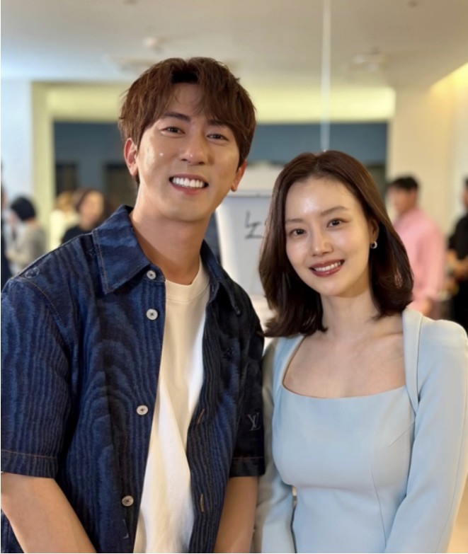 ▲김원훈(왼), 문채원. (출처=김원훈SNS)