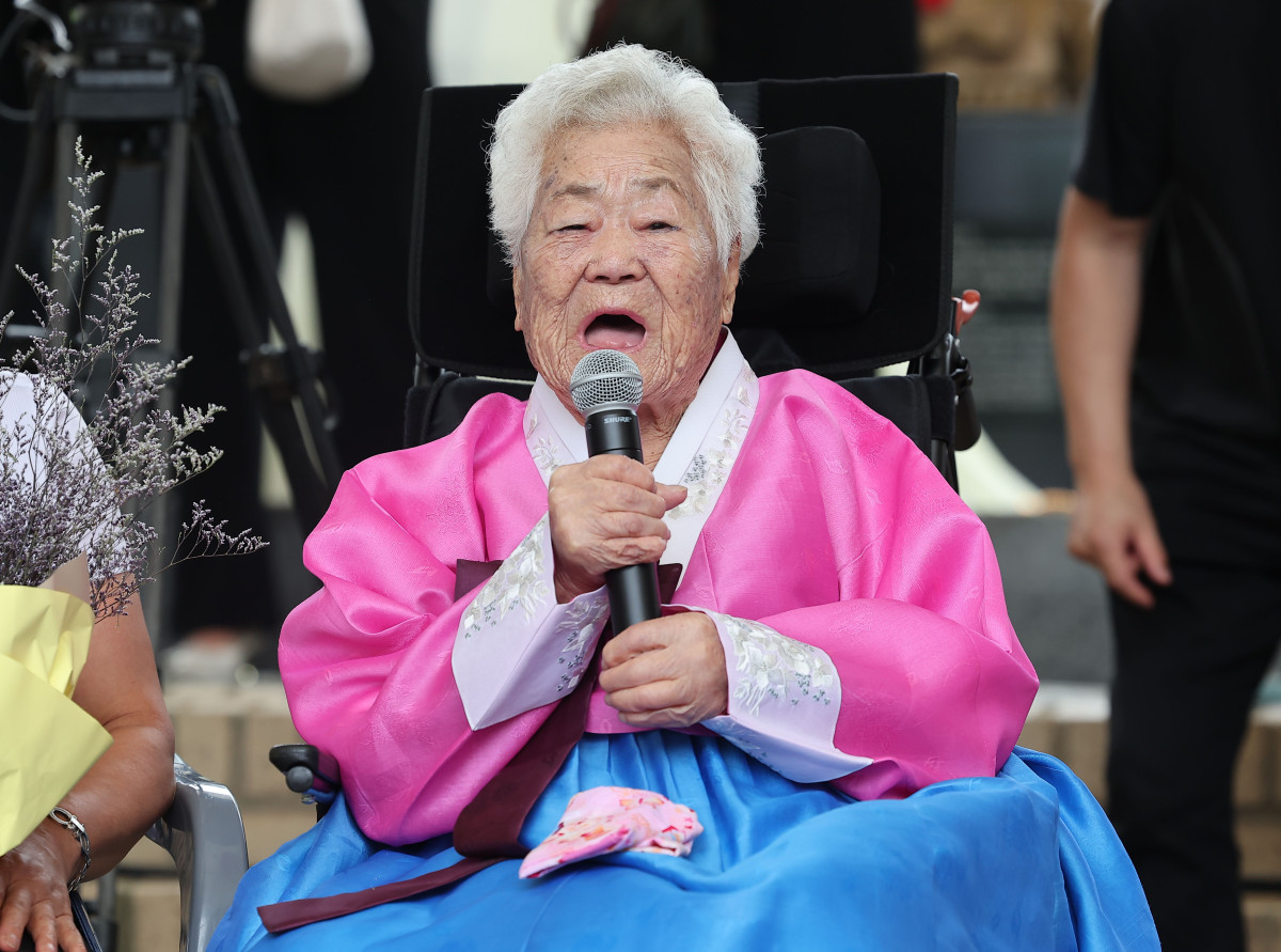 ▲일본군 위안부 피해자인 이옥선 할머니가 건강 악화로 11일 별세했다. 향년 97세. (연합뉴스)