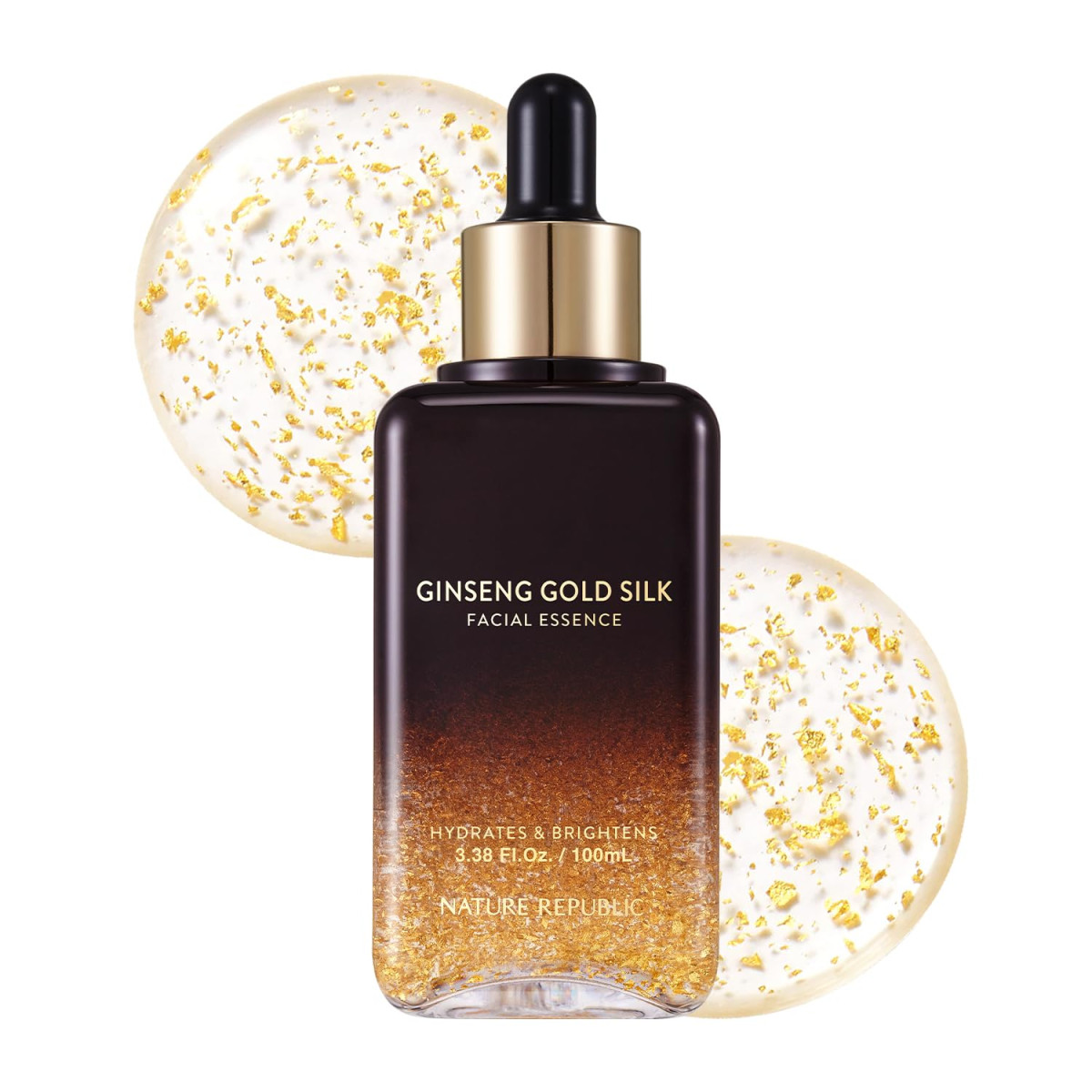 ▲진생 골드 실크 페이셜 앰플. (사진제공=네이처리퍼블릭)