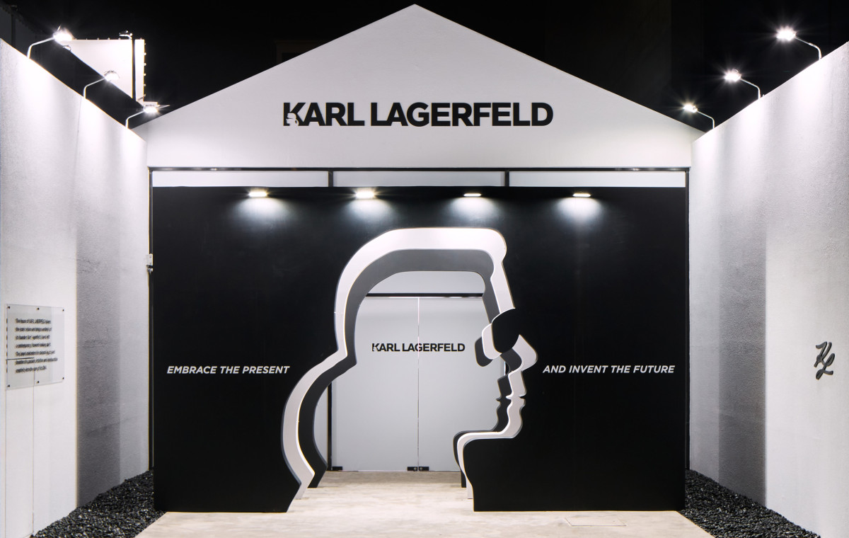 ▲서울 성수동 칼 라거펠트 몰입형 팝업 외부 전경. (사진제공=CJ온스타일)