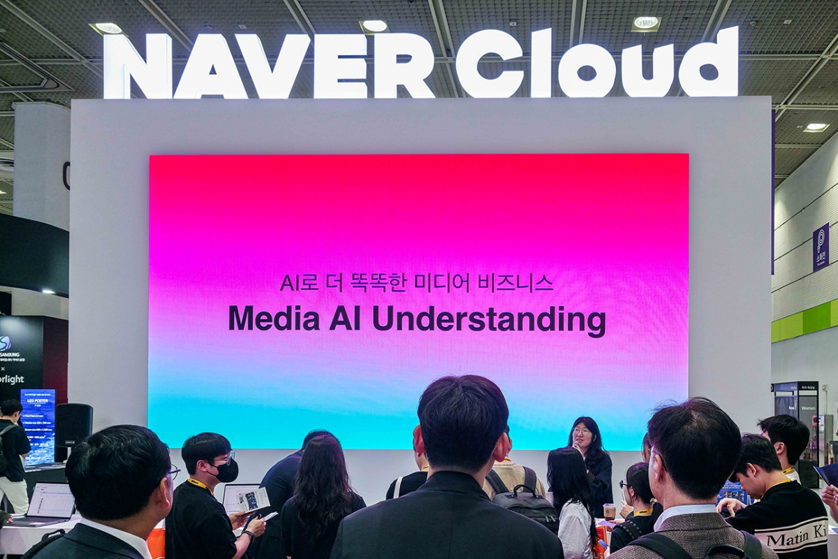 ▲네이버클라우드, ‘KOBA 2025’에서 AI 영상 분석 서비스 공개 (사진제공=네이버클라우드)