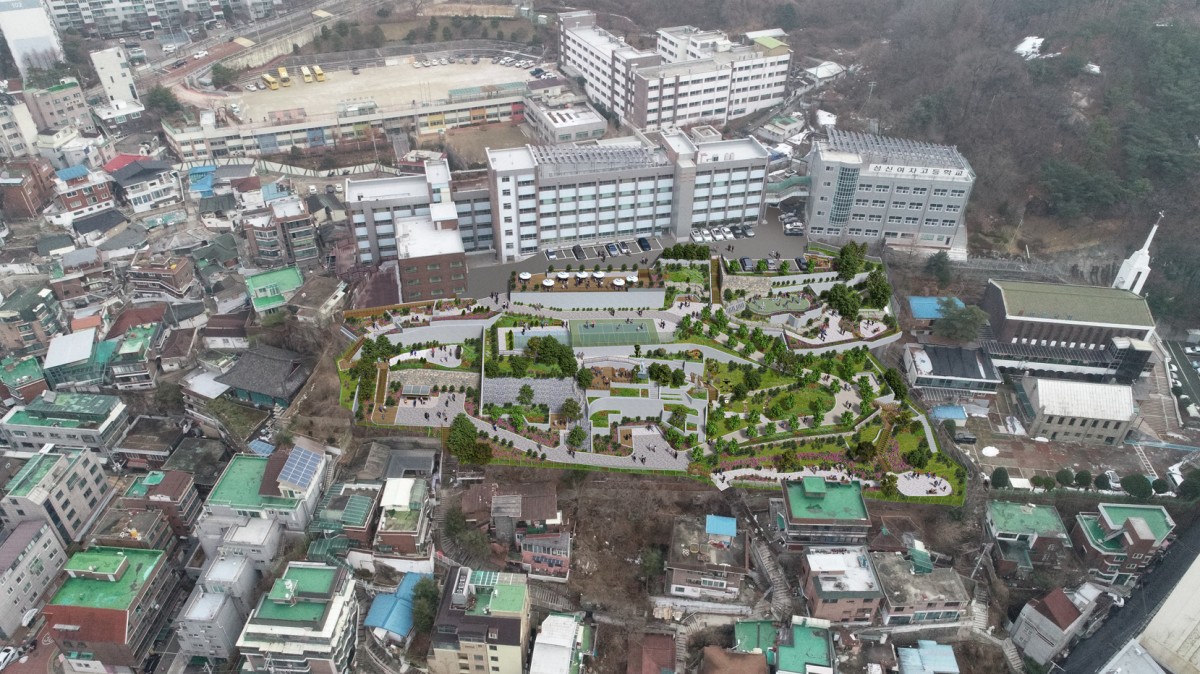 ▲성신여대 야외정원 조감도. (자료제공=서울시)
