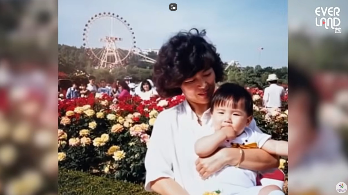 ▲에버랜드 장미축제 40주년 추억사진 스페셜 AI영상 캡처 이미지. (사진제공=삼성물산 리조트부문)