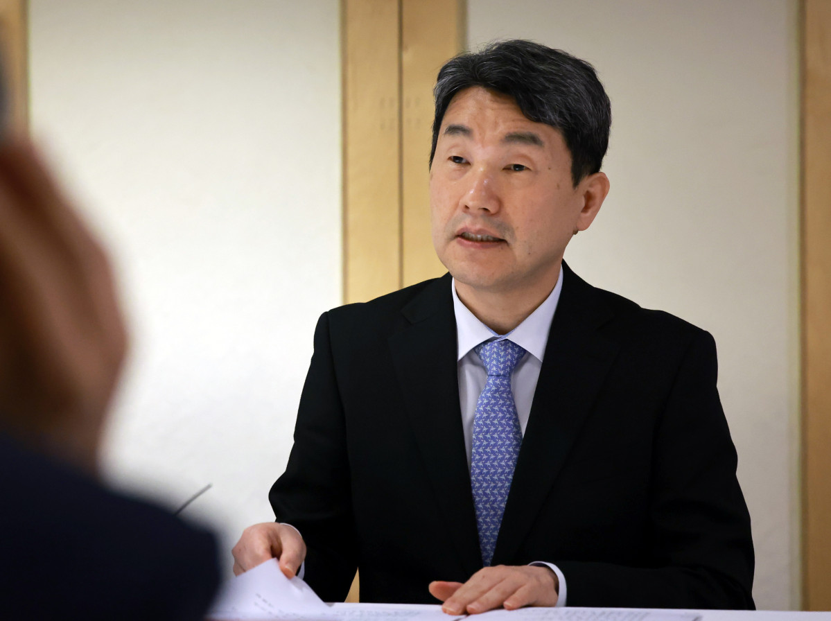 ▲이주호 대통령 권한대행 부총리 겸 교육부 장관이 26일 서울 중구 달개비에서 열린 '5·31 교육개혁 30주년 오찬 간담회'에서 발언하고 있다. (연합뉴스)