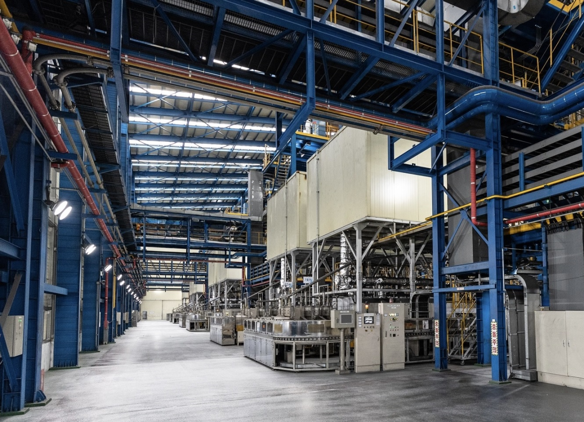 ▲포스코퓨처엠 세종음극재 공장 전경. (포스코퓨처엠)