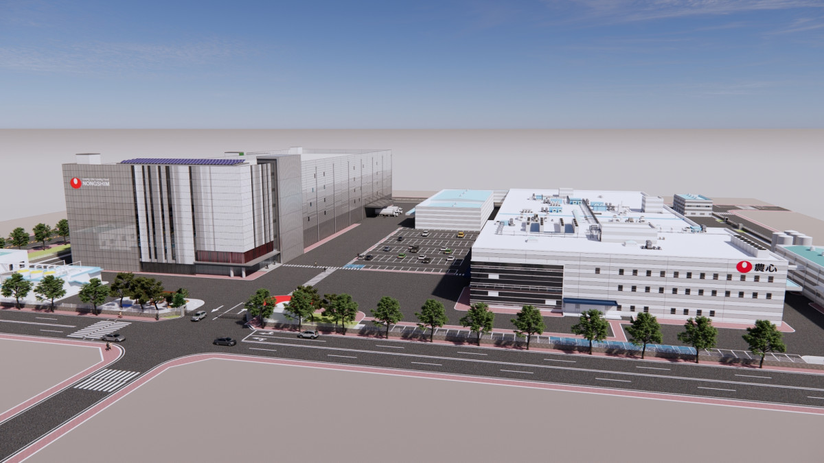 ▲농심, 부산 녹산 수출전용 공장 조감도 (사진제공=농심)