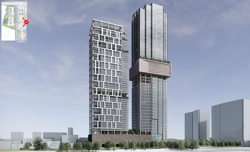 ▲세운재정비촉진지구 건축물 조감도. (자료제공=서울시)