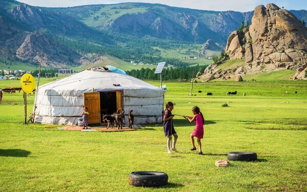 ▲몽골 전통 가옥 '게르' (사진제공=트래블아이)