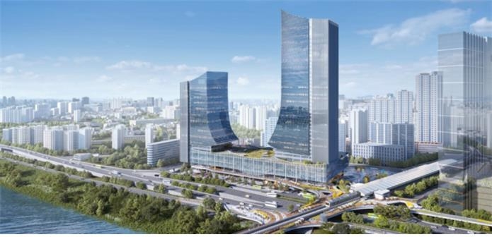 ▲동서울터미널 개발 조감도 (자료제공=서울시)