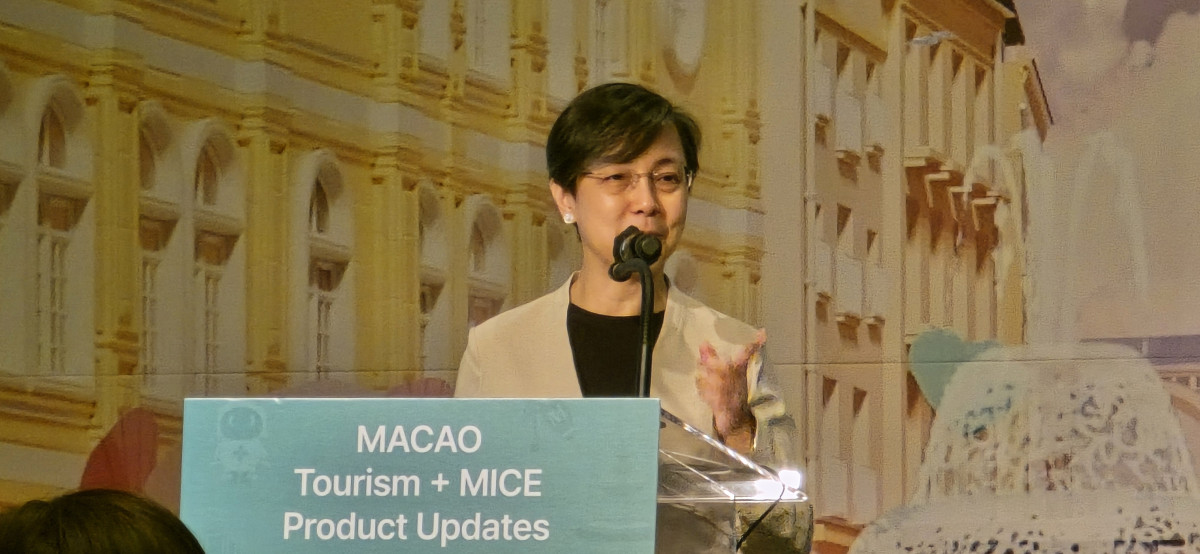 ▲마리아 헬레나 세나 드 페르난데스 마카오정부관광청장 (사진=배근미 기자 athena3507@)
