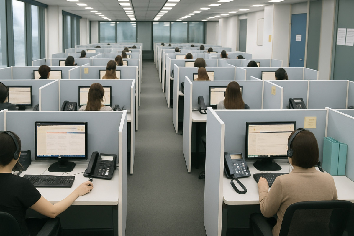 ▲원커넥트 CS센터 (사진제공=세정그룹)