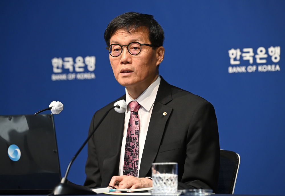 ▲이창용 한국은행 총재가 29일 서울 중구 한국은행에서 열린 금통위 금리 결정에 대한 기자간담회에서 발언하고 있다. 2025.05.29 사진공동취재단 (이투데이DB)