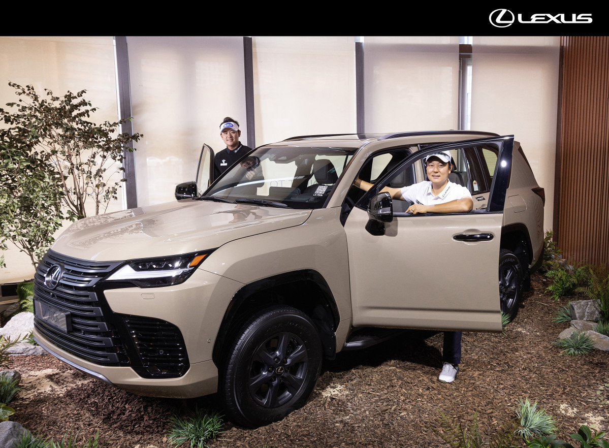 ▲렉서스코리아, KPGA 박상현·함정우 선수에 SUV ‘디 올 뉴 LX 700h’ 제공 (사진=렉서스코리아)