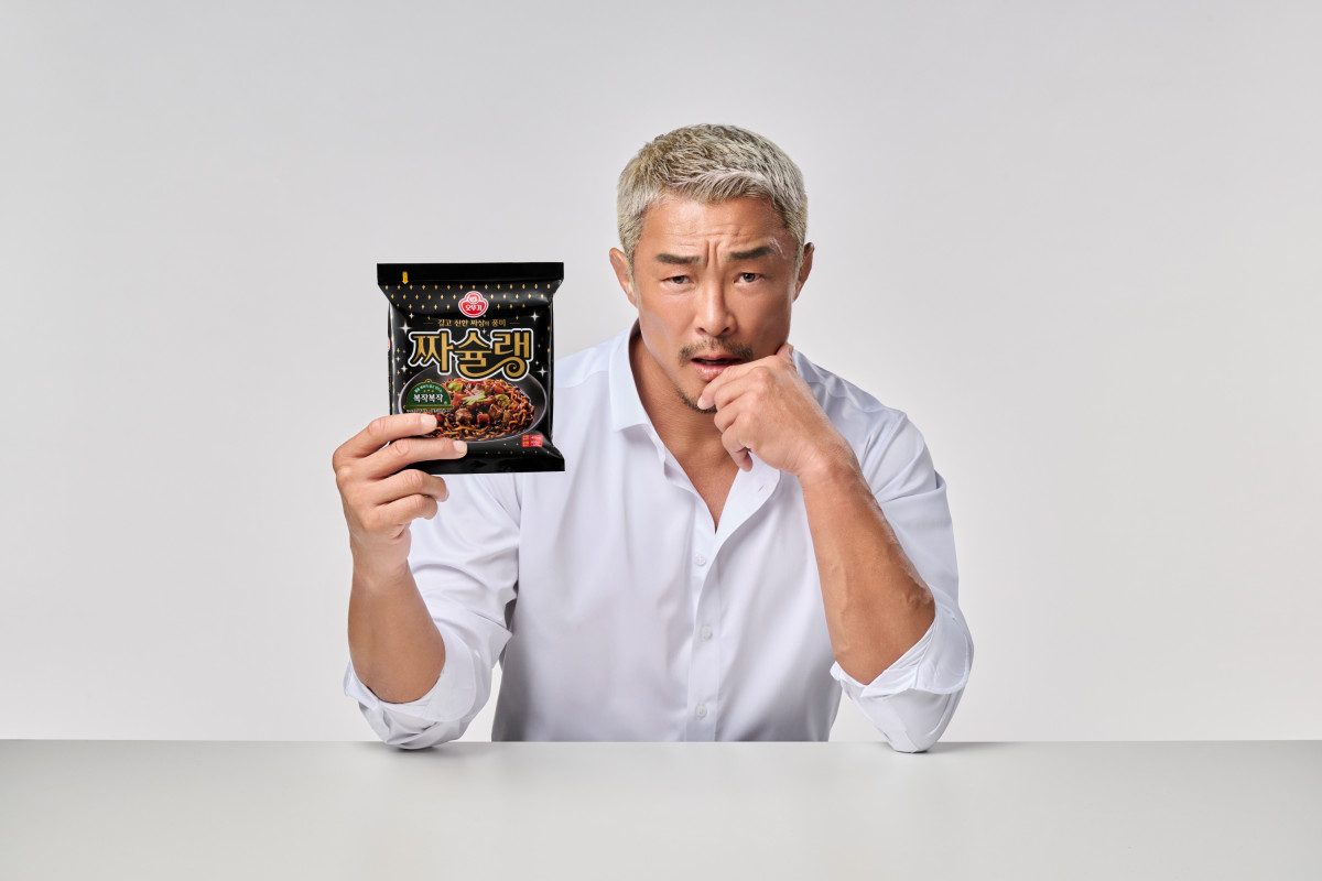 ▲'짜슐랭' 모델 추성훈 (사진제공=오뚜기)