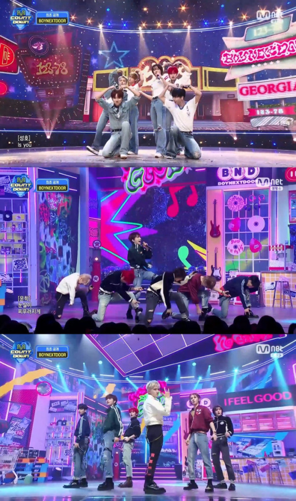 ▲보이넥스트도어 (사진=Mnet 방송화면 캡처)