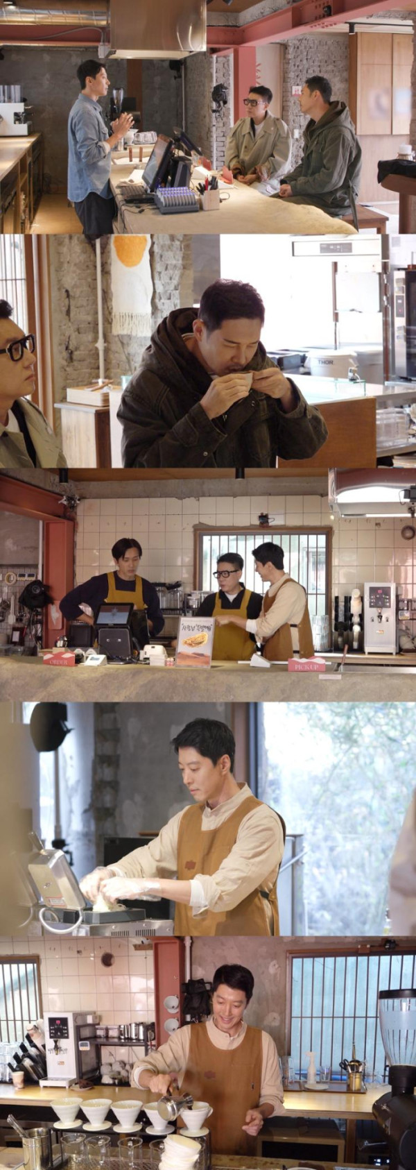 ▲'미우새' 이동건 제주도 카페(사진제공=SBS)