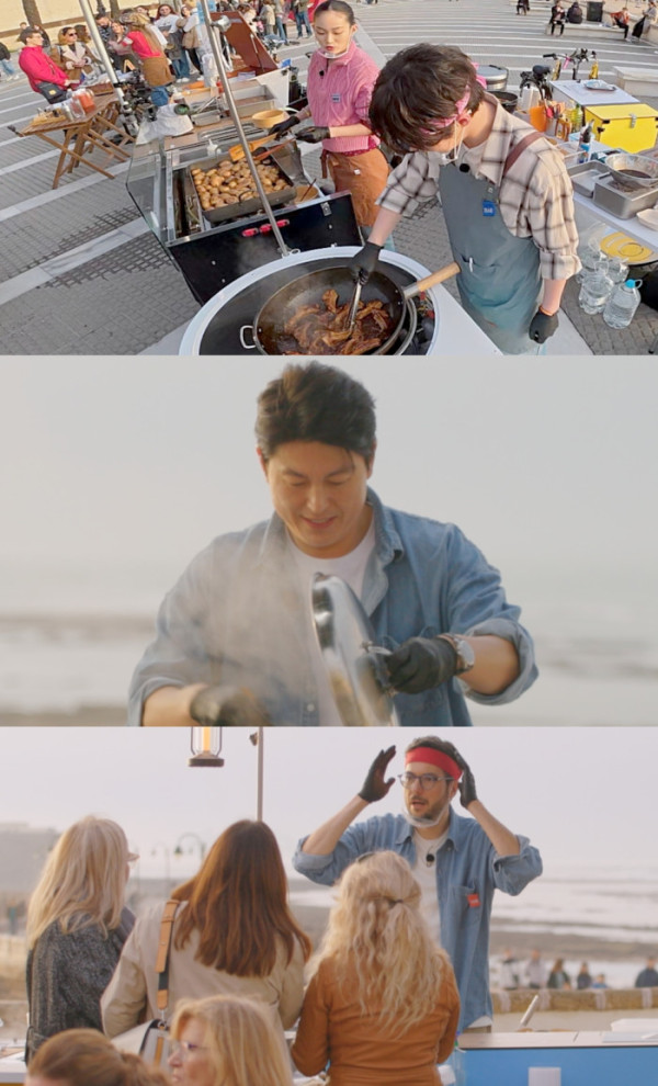 ▲'길바닥 밥장사'(사진제공=JTBC)