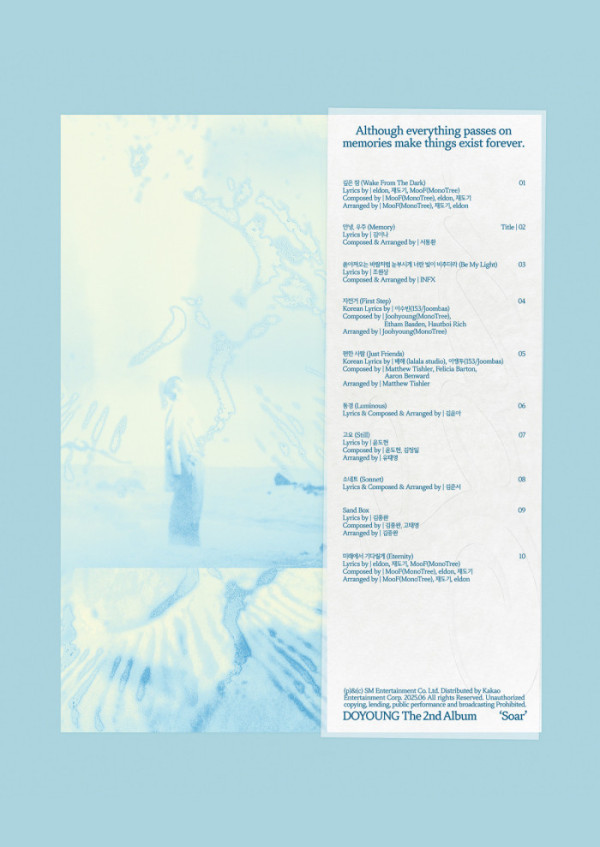 ▲NCT 도영 트랙리스트(사진제공=SM엔터테인먼트)