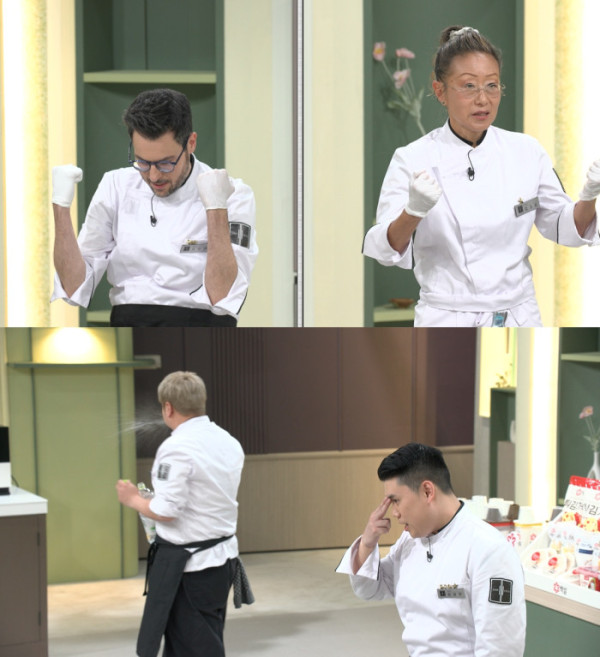 ▲파브리vs김소희 셰프, 윤남노vs권성준 쉐프(사진제공=JTBC)