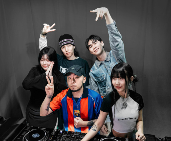 ▲SXSW London 참가 DJ(왼쪽 윗줄부터 오른쪽 방향으로 [7ip7o3 - Mar Vista - Coziest - yunji - h4rdy])(사진제공=SM엔터테인먼트)