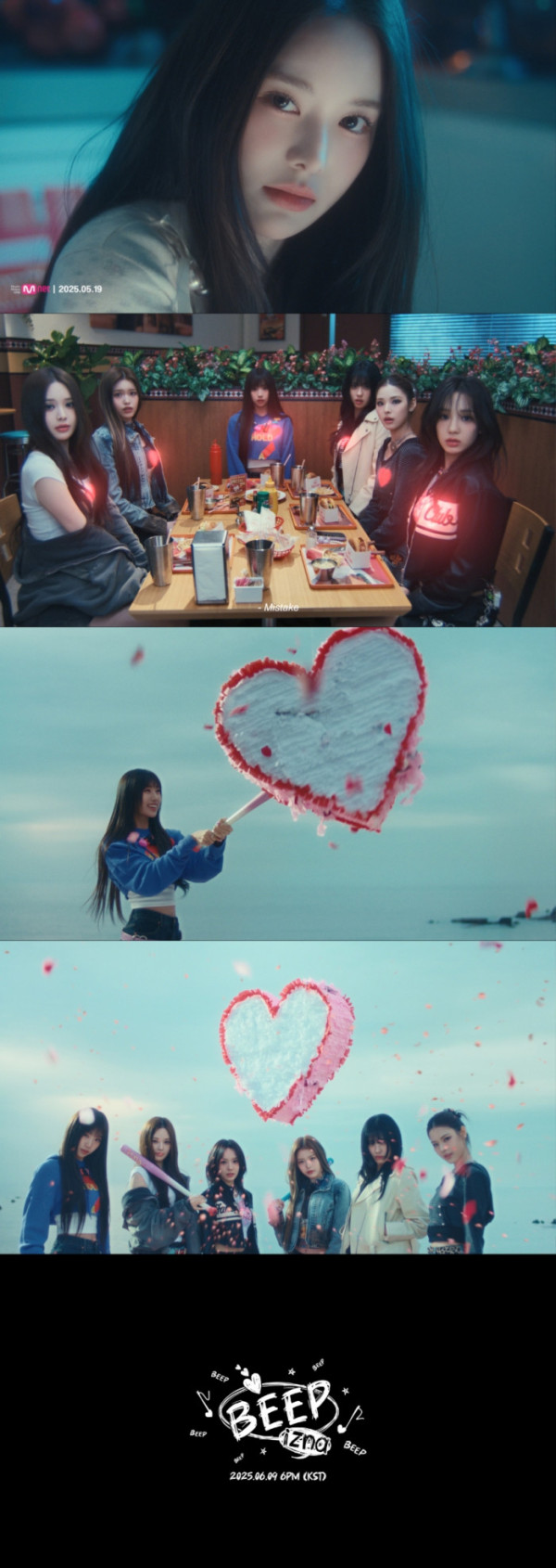 ▲이즈나(사진 = izna 'BEEP' 뮤직비디오 티저 영상 캡처)