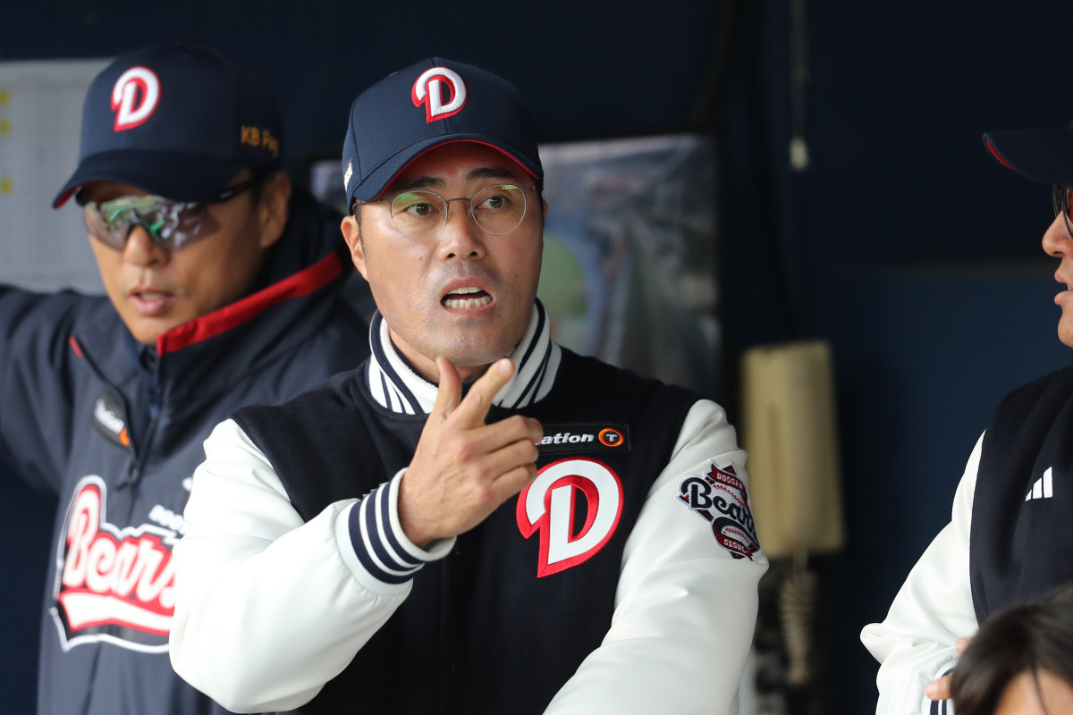 ▲조성환 두산 베어스 감독대행 (사진제공=두산 베어스)