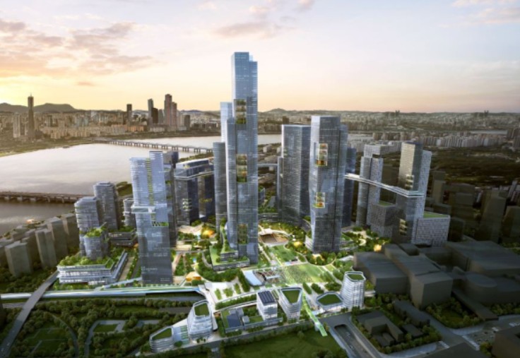 ▲용산국제업무지구 조감도. (출처=코레일)