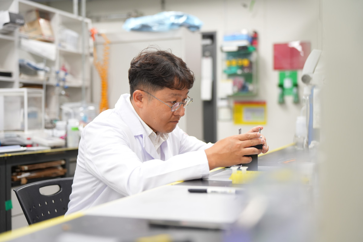 ▲ 한국과학기술연구원 청정에너지연구센터 오형석 책임연구원 (사진제공=과학기술정보통신부)