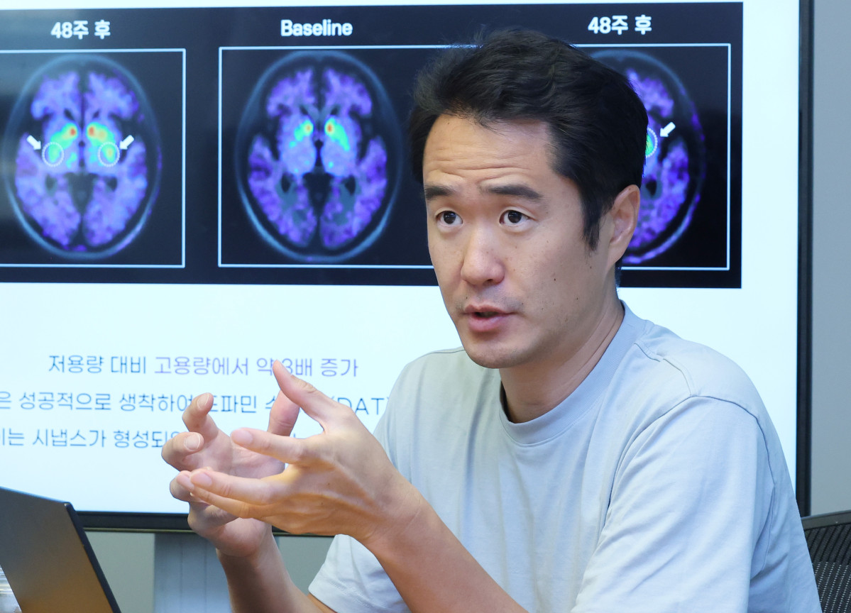 ▲강세일 에스바이오메딕스 대표가 5일 서울시 성동구 성수동에 위치한 사무실에서 이투데이와 인터뷰를 하고 있다. 고이란 기자 photoeran@