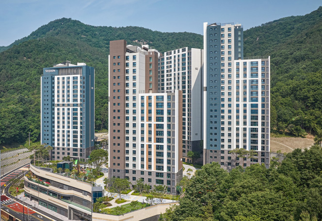 ▲전남 순천 '조례 수자인 에디션' 전경. (사진제공=BS한양)