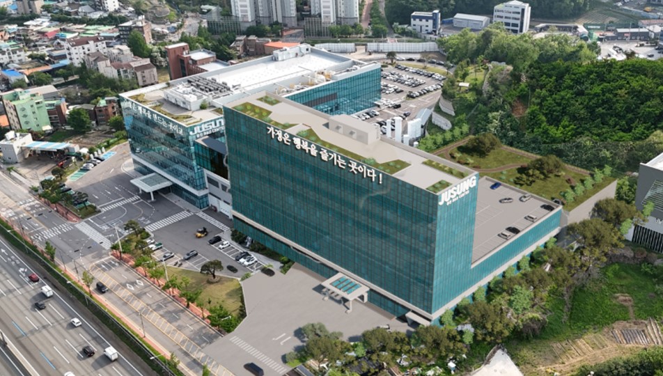 ▲주성 용인 제2 연구소 조감도(예상안)  (사진제공-주성엔지니어링)