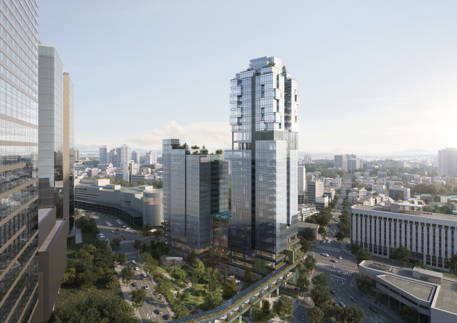 ▲용산전자상가지구 나진12·13동 일대 조감도. (사진제공=서울시)